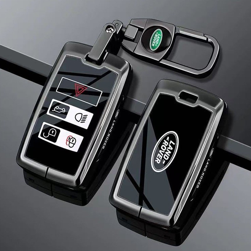 Land Rover Range Rover Car Alloy Smart Key Case Dedicado a Descubra 5 Versão Esportiva Aurora L Star Vein Guard Capa de