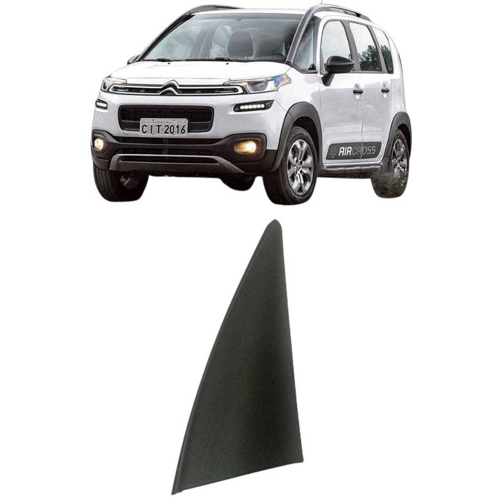 Moldura Int Retrovisor Direito Citroen C3 Aircross 2016/2020