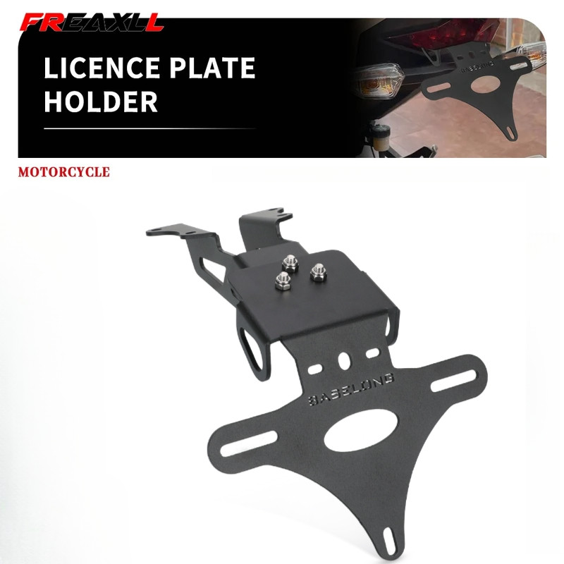 Fender Eliminador Cauda Arrumado Suporte Da Placa De Licença Traseira Para Yamaha Tracer 9 GT 9GT 2018-2025 2024 2023