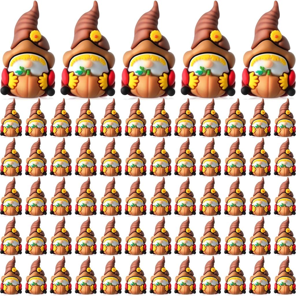 60 Peças de Figuras de Gnomo Espantalho de Páscoa, Pequenas Estátuas de Palha, Mini Figuras de Palha para Primavera, par