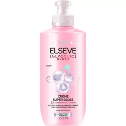 Creme Pentear Super Gloss LOréal Elseve Glycolic Gloss 250ml