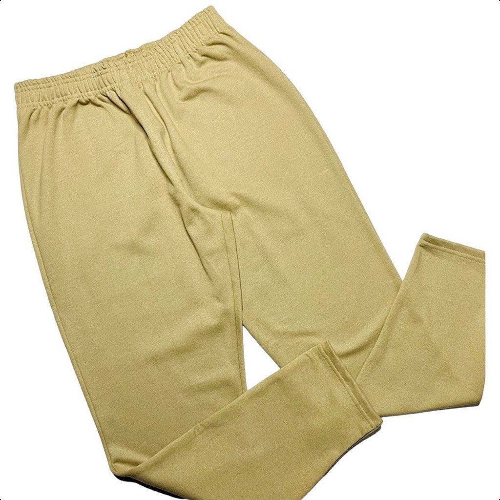 Calça Moletom adulto cor Caqui CDP