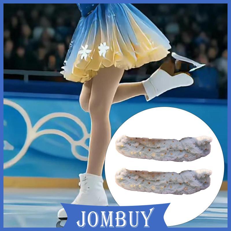 [Jombuy] Lâmina De Skate No Gelo Cobre Protetor Absorvente De Água Para Praticar Esportes De Aquecimento