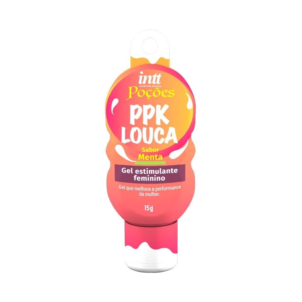 Gel Feminino PPK Louca Aroma Menta 15g