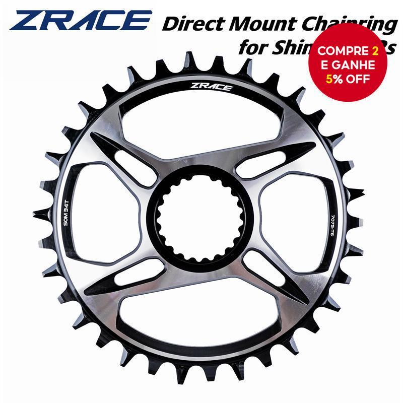 ZRACE Coroas de 12 Velocidades 32T/34T/36T/38T 7075AL para Pedivela SHIMANO Direct Mount