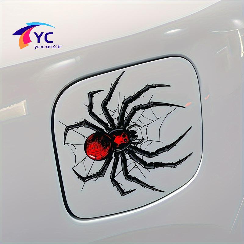 YCBR Engraçado Aranha Motocicleta Stiers À Prova D'água DIY Moto Painéis Laterais Tanque De Combustível Carenagem Decalq