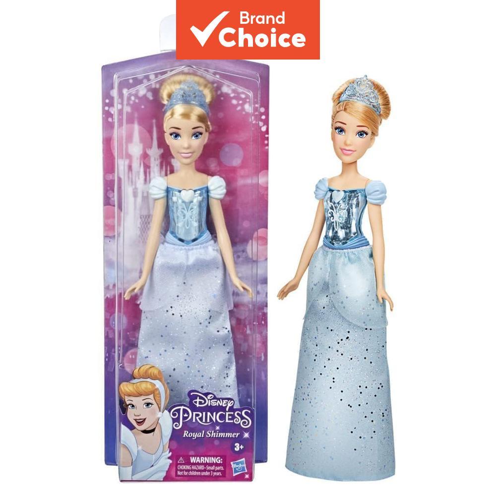 Boneca Disney Princess Royal Shimmer Cinderela – Saia Brilhante E Acessórios , P