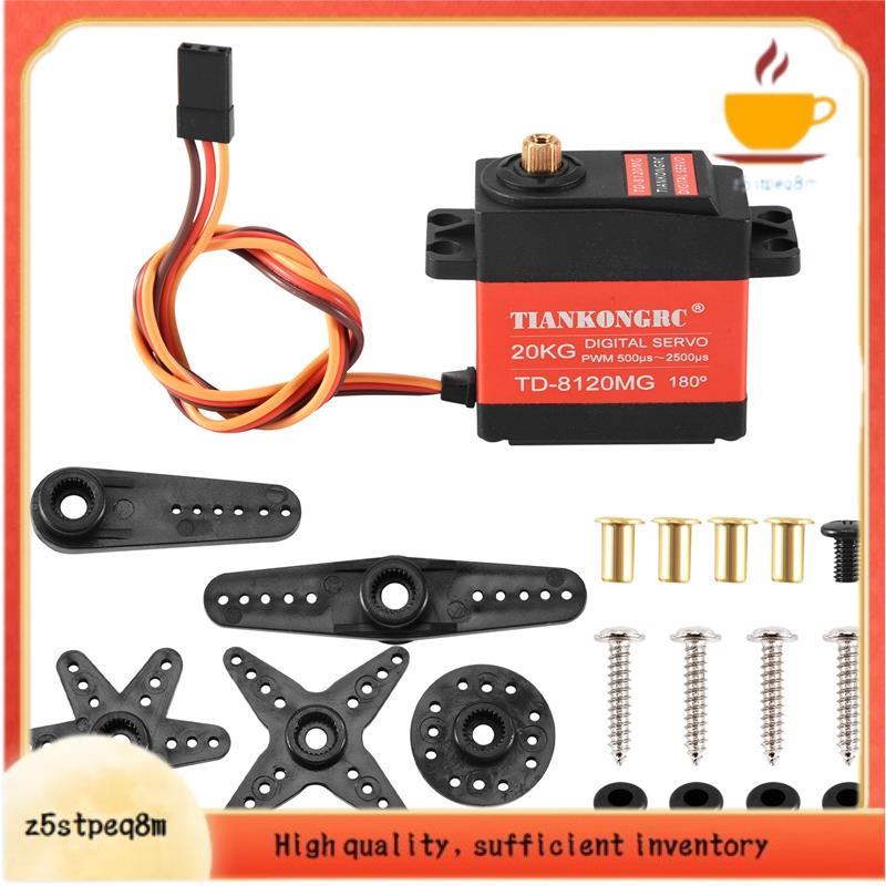 Td-8120Mg Servo Digital De Engrenagem De Metal À Prova D'água Com 20Kg De Alto Torque 180 Ângulos Para Modelo De Carro D