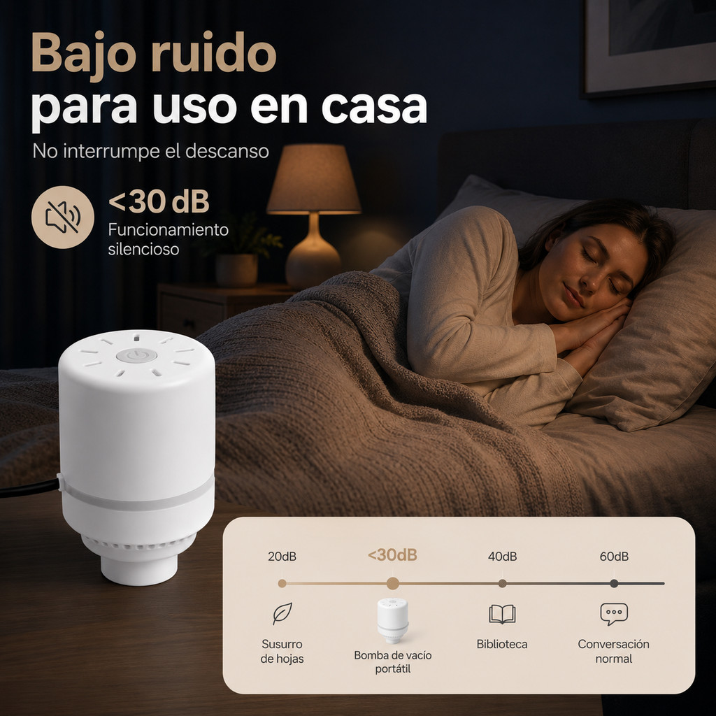 Bomba Elétrica Sucção de Ar Saco a Vácuo Bivolt 100v-230v S7 — imagem 2 de 2