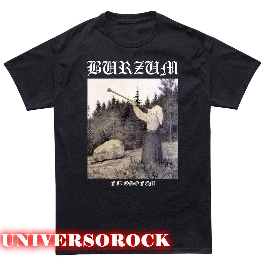 Camiseta T-shirt Unissex Burzum Banda Black Metal Filosofem