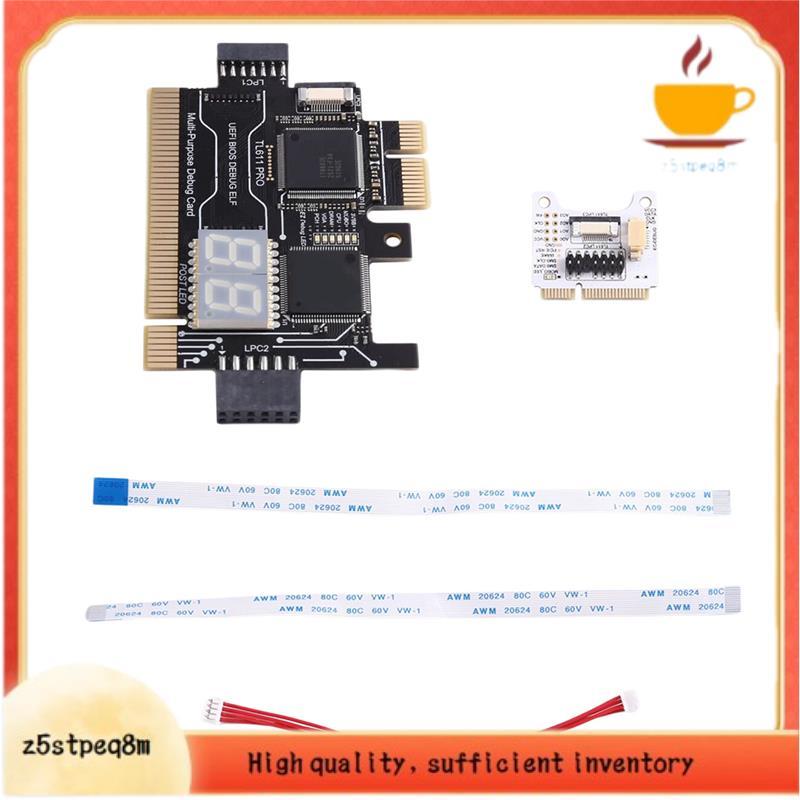 Placa-Mãe PCIe Desktop TL611 Pro De Diagnóstico , TL611 Portátil EC-DEBUG Adaptador Pci