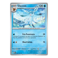 Carta Pokémon Glaceon 025/131 Evoluções Prismáticas
