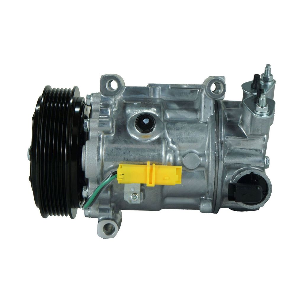COMPRESSOR AR PEUGEOT 206 207 307 CITROEN C3 C4 DENSO SD6C12 161YN4371900982RC CD MATRIZ