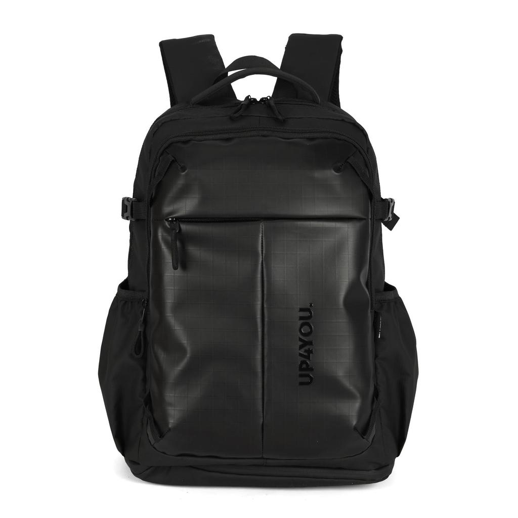 Mochila de Costas Grande Em PU Com Compartimento para Notebook