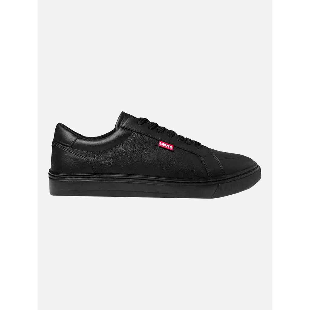 Tênis Levis Masculino Couro Woodward Rugged Low Preto
