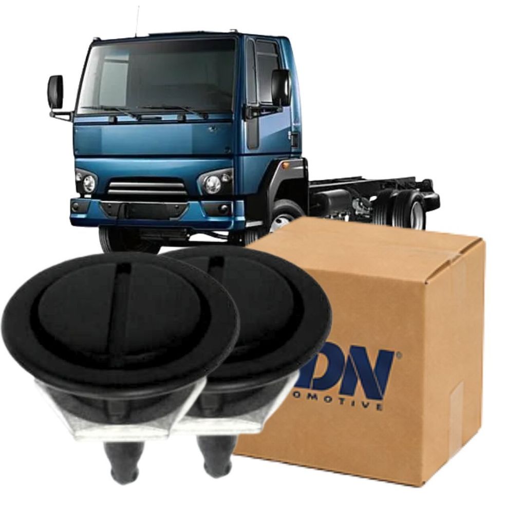 PAR TRAVA BOTÃO FECHO CAPÔ PINO PARA CAMINHÃO FORD CARGO GI 1985 A 2011 FECHADURA - EDN