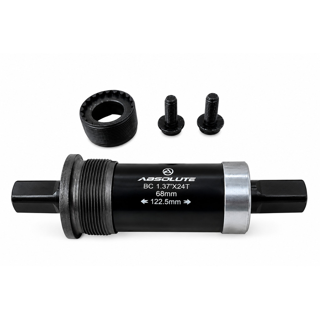 Movimento Central Absolute 122.5mm Rolamento Selado Ponta Quadrada Bicicleta