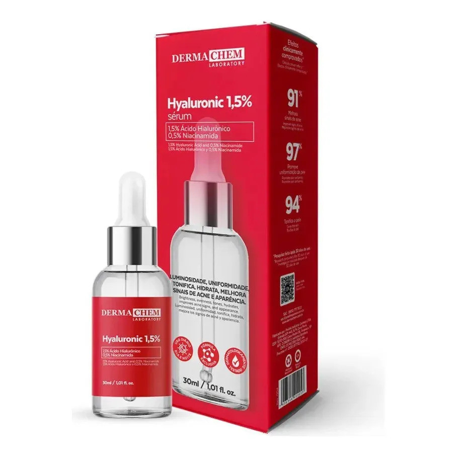 Sérum Facial Ácido Hialurônico Melhora Sinais Acne Hidrata Momento De Aplicação Dia/noite Tipo De Pele Todo Tipo De Pele