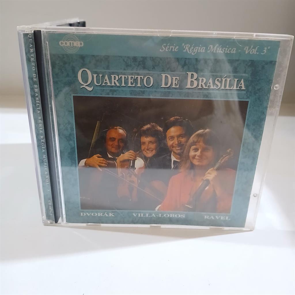 CD quarteto de brasília quarteto de brásilia série régia música vol. 3