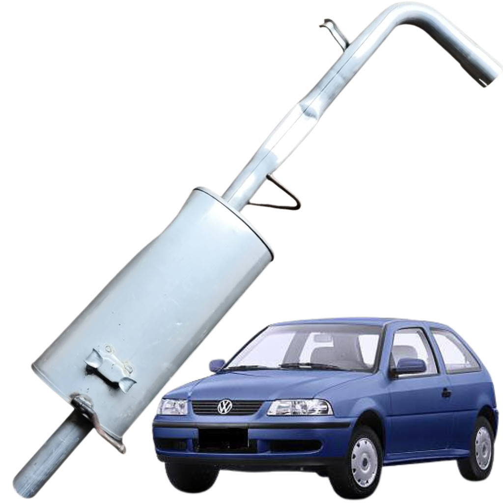 Silencioso Traseiro Gol 1.0 16v G3 06/2000 A 05/2002 Turbo