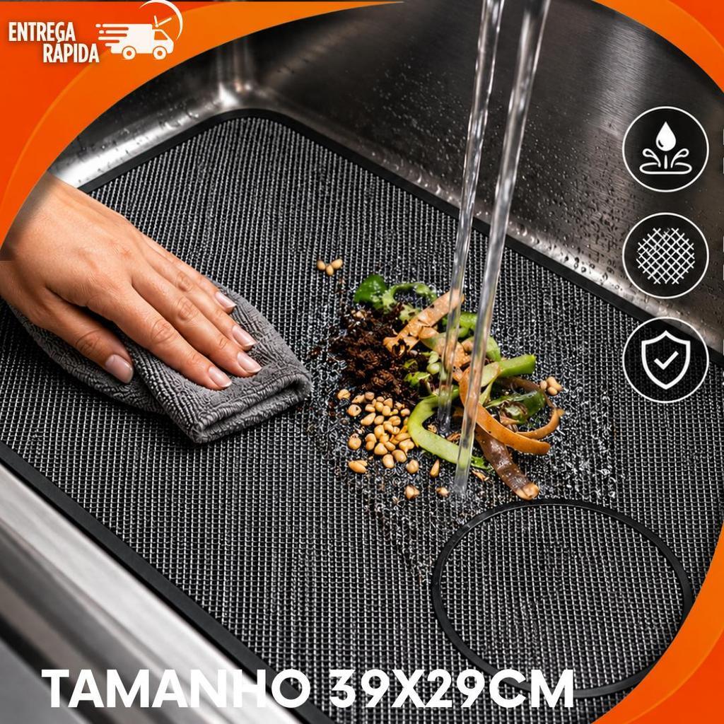 Promoçao Tela Para Pia Cozinha Tela de Pia Multiuso Preço Bom Evita Entupimento — imagem 2 de 2
