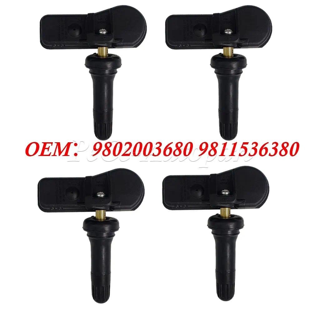 1/4 Unidades Para Citroen DS4 DS5 C4 C5 Peugeot 207 301 308 408 508 3008 9802003680 9811536380 Sensor Do Monitor De Pres