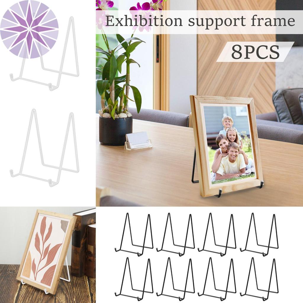 8 Pçs Placa À Prova De Ferrugem Expositor Estável Quadro Titular Prático Display Para Showroom SHOPCYC2808