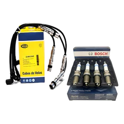 Kit Jogo Cabo E Vela Gol 1.0 8v Flex G4 2006 2007 2008 2009