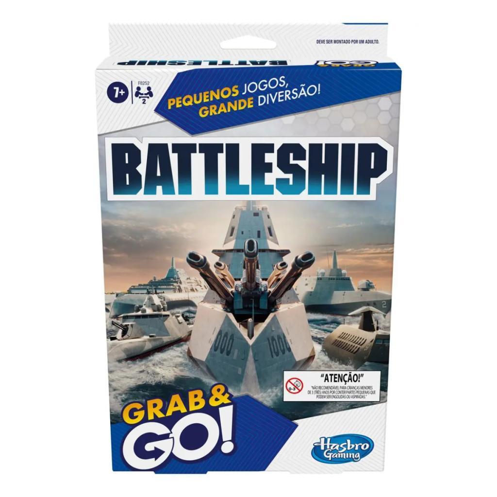 Battleship Grab And Go Jogo Portátil Batalha Naval