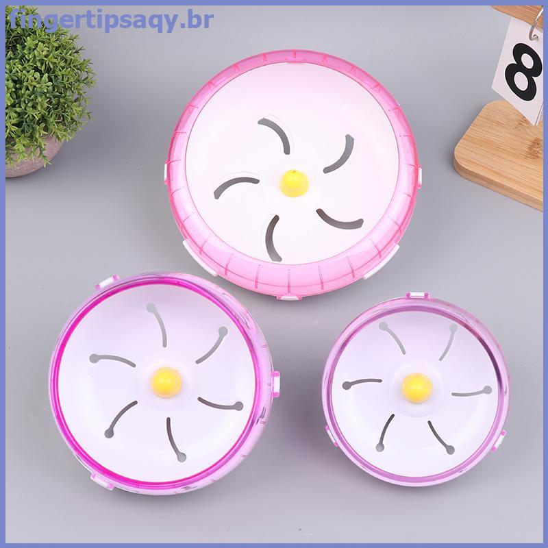 FINGE 1Pc Hamster Correndo Disco Brinquedo Silencioso Pequeno Animal De Estimação À Prova Dwaterproof Água Gaiola Rotati
