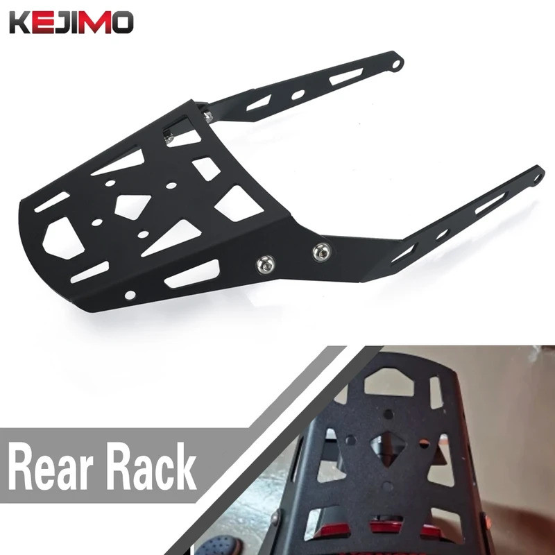 Mx 125 Aço Traseiro Bagageiro Titular Assento Suporte Prateleira Da Motocicleta Para Honda Grom 125 MSX125 2021 2022 202