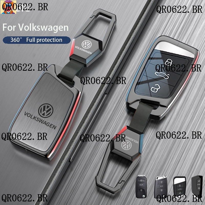 ZOBIG Novo Volkswagen Tampa Da Chave Do Carro Com Chaveiro Adequado VW Santana Lavida Multivan Kombi Lamando T-Cross ID.