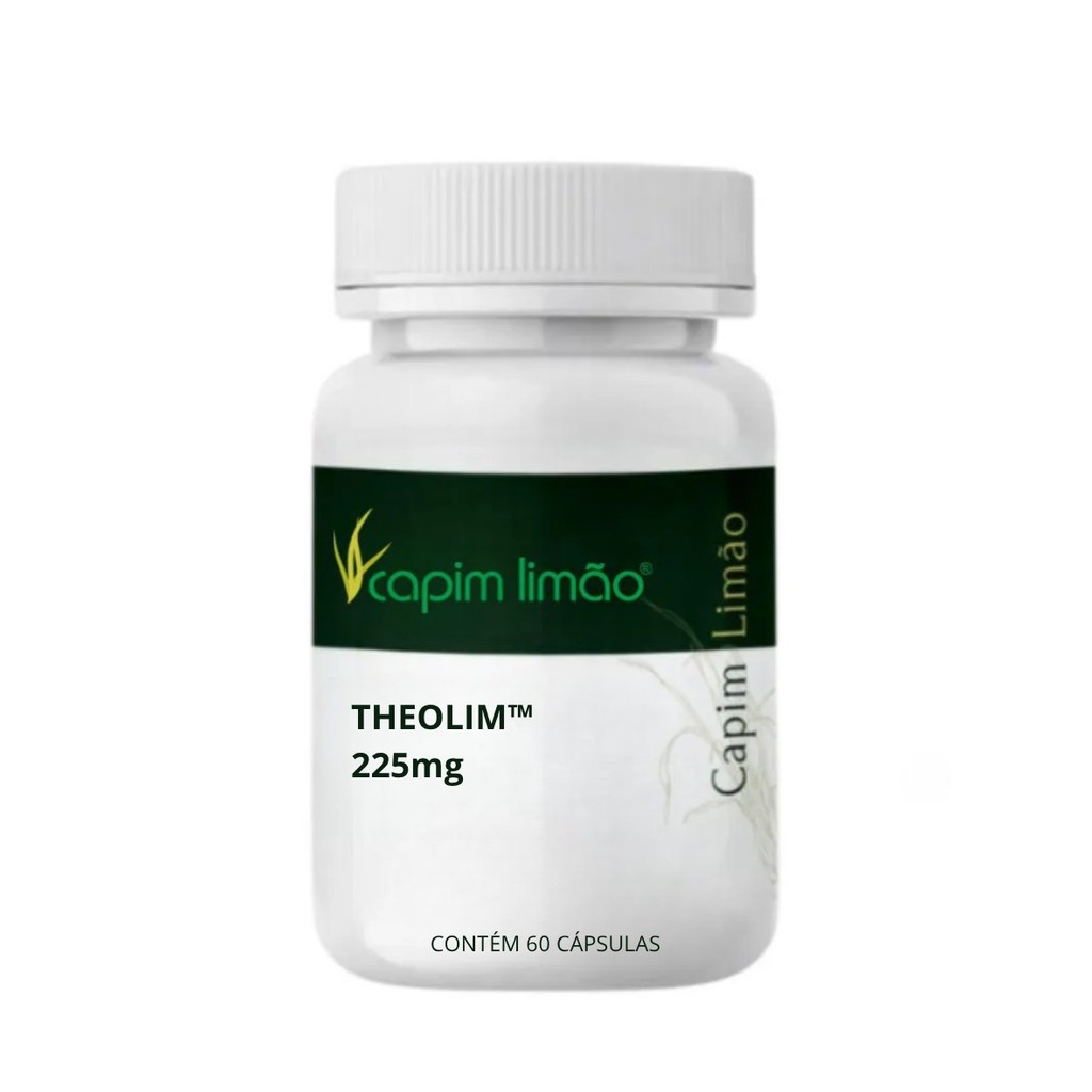 Theolim 225mg 60 caps Capim Limão