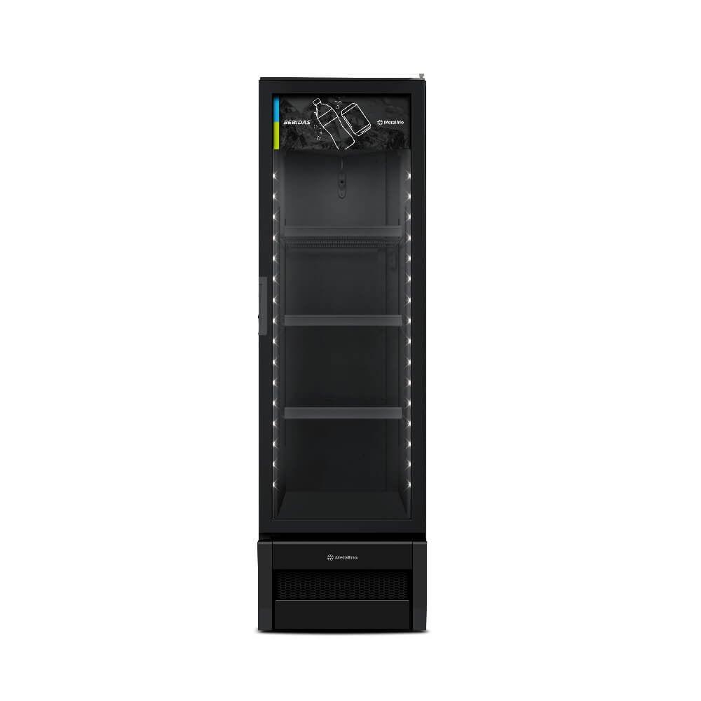 Expositor Refrigerado de Bebidas Metalfrio 343 Litros VB28RH  All Black - 110V