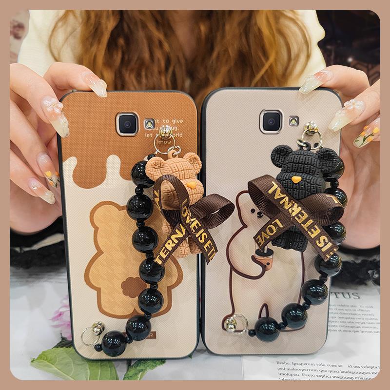 Capa De Telefone Fofa Simplicidade Para Samsung Galaxy J7 Prime/2/2018/ON7 2016/G610F Traseira Resistente À Sujeira Anti