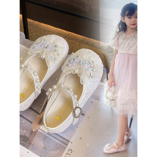 Meninas sapatos crianças princesa pequenos sapatos de couro 2025 novo estilo verão estilo venda quente estilo bebê sapat