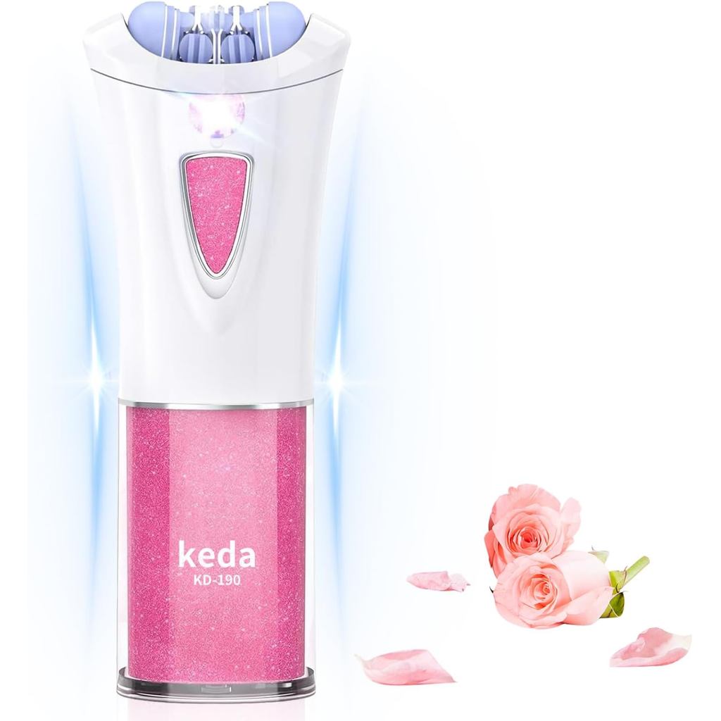 Epilador Glabrskise, Novo Removedor de Pelos Glabrskise 2025 para Mulheres com LED, Deslizamento Suave para Pelos Faciai