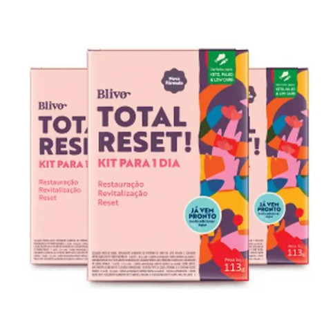 Imagem Total Reset - 7 Saches (3 Caixas)