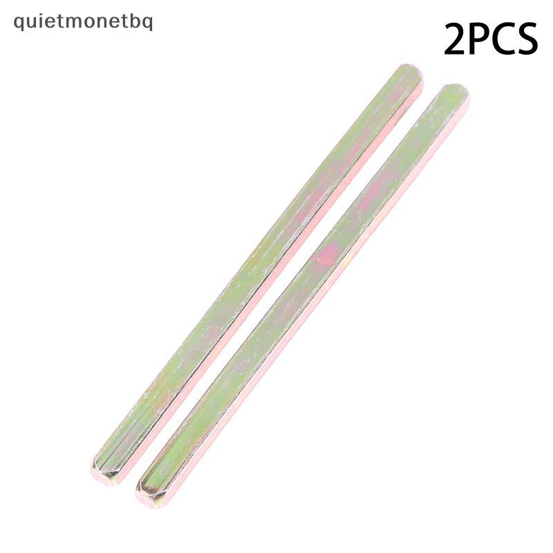 QUE 2 Pçs Comprimento Lateral 8mm Porta Lo Haste De Transmissão Corpo Quadrado Ferro Maçaneta Da Biela Acessórios BR