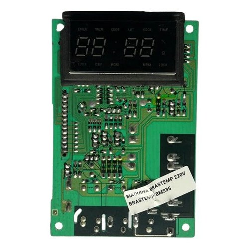 Placa Microondas Brastemp Bms35 W10160040 Original 220v ( Usado )