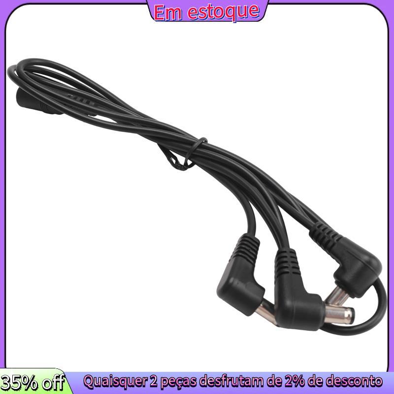 Eletrodo Margarida Corrente Chicote Cabo Fio De Cobre Para Efeitos Guitarra Fonte De Alimentação Adaptador Divisor