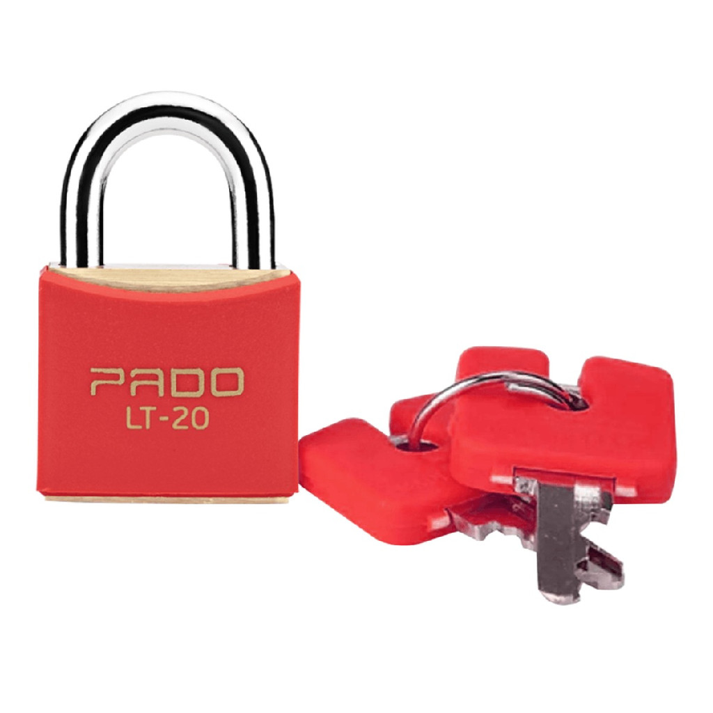 Cadeado SM LT-20mm Vermelho