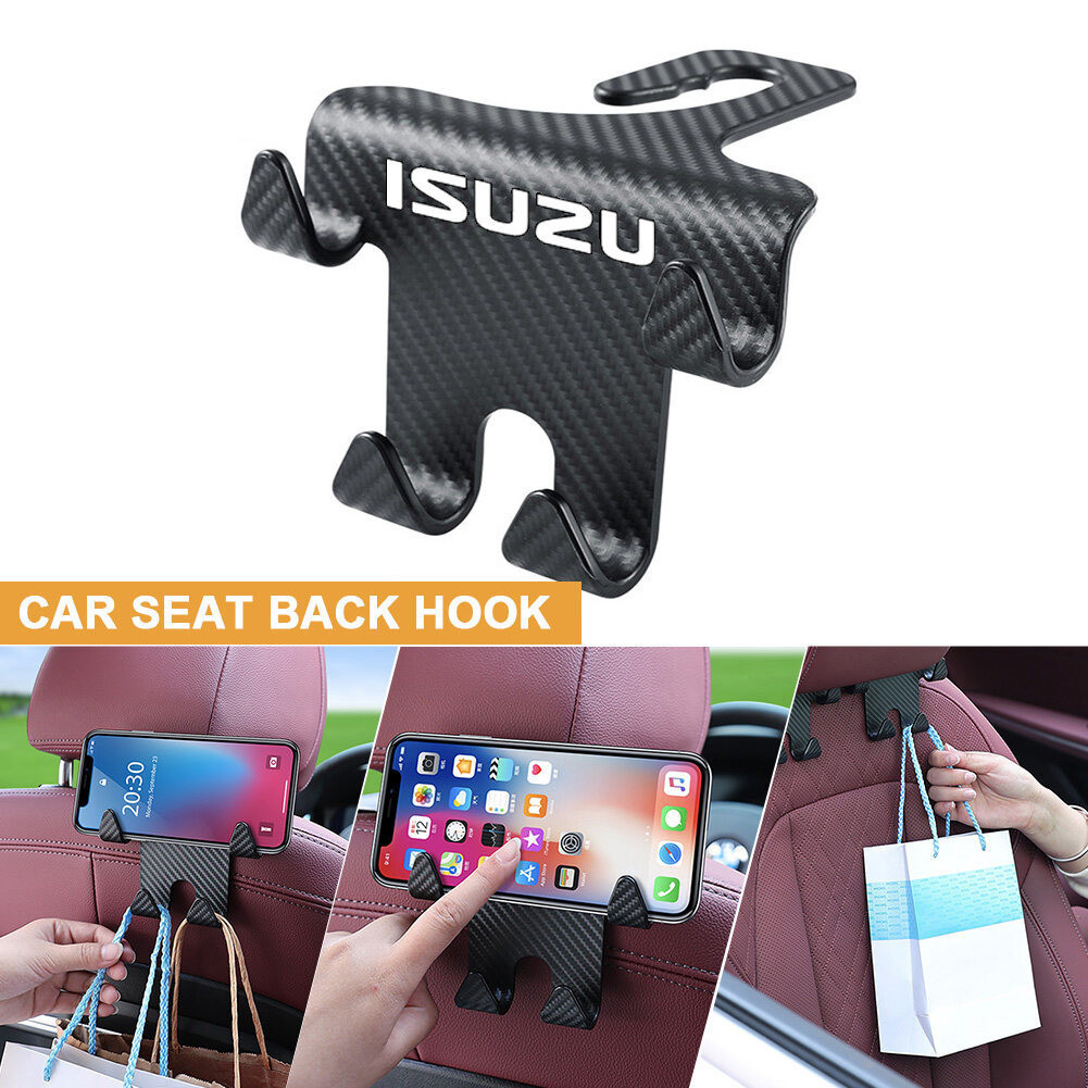 Gancho Multifuncional para Encosto de Banco de Carro, Suporte para Encosto de Cabeça para ISUZU DMAX MUX MU