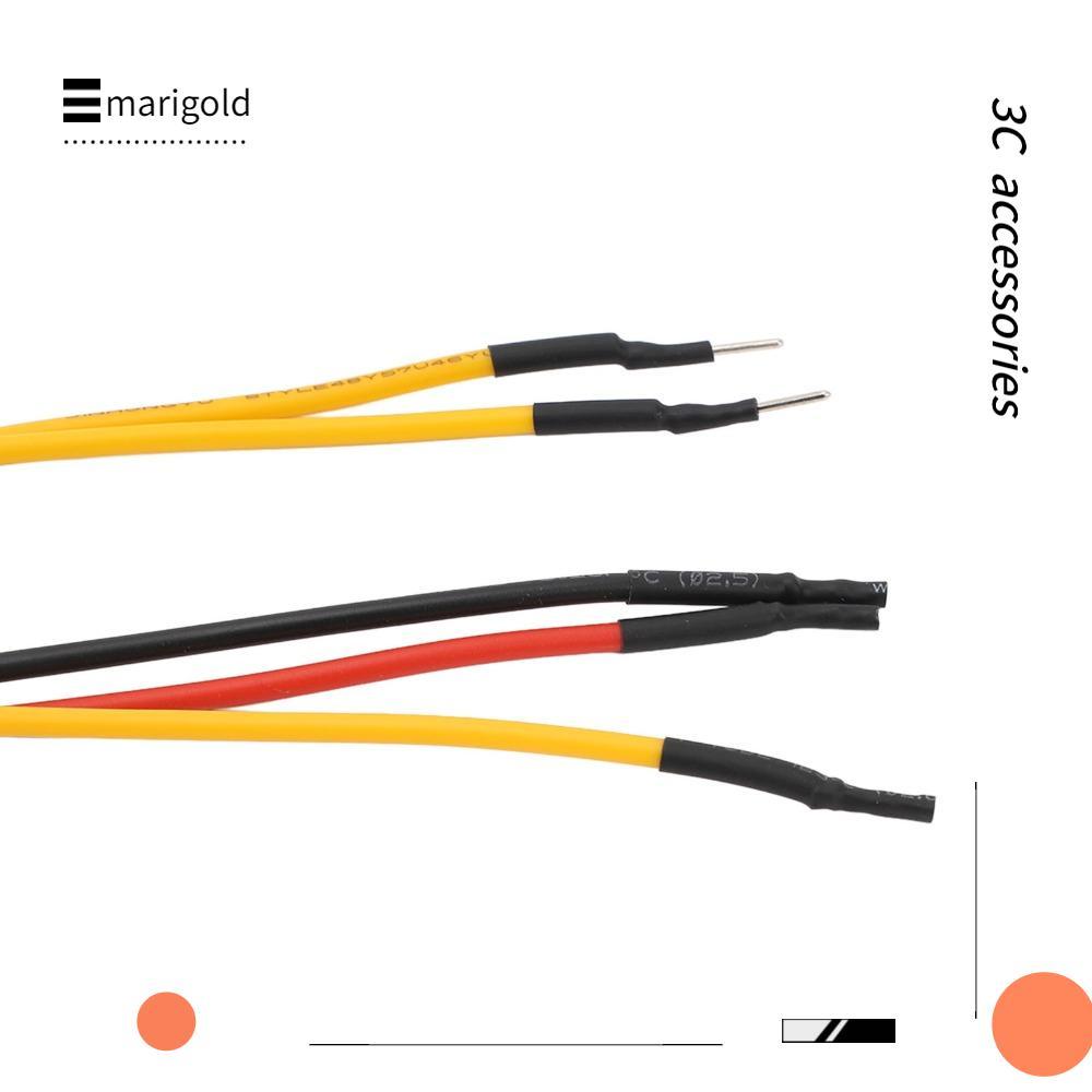 MARIGOLD 20 Peças Cabo Jumper De 20 Pinos , Plugue Banana De 4mm Pré-Cortado Fio Desencapado Aberto OBD Conector Plug