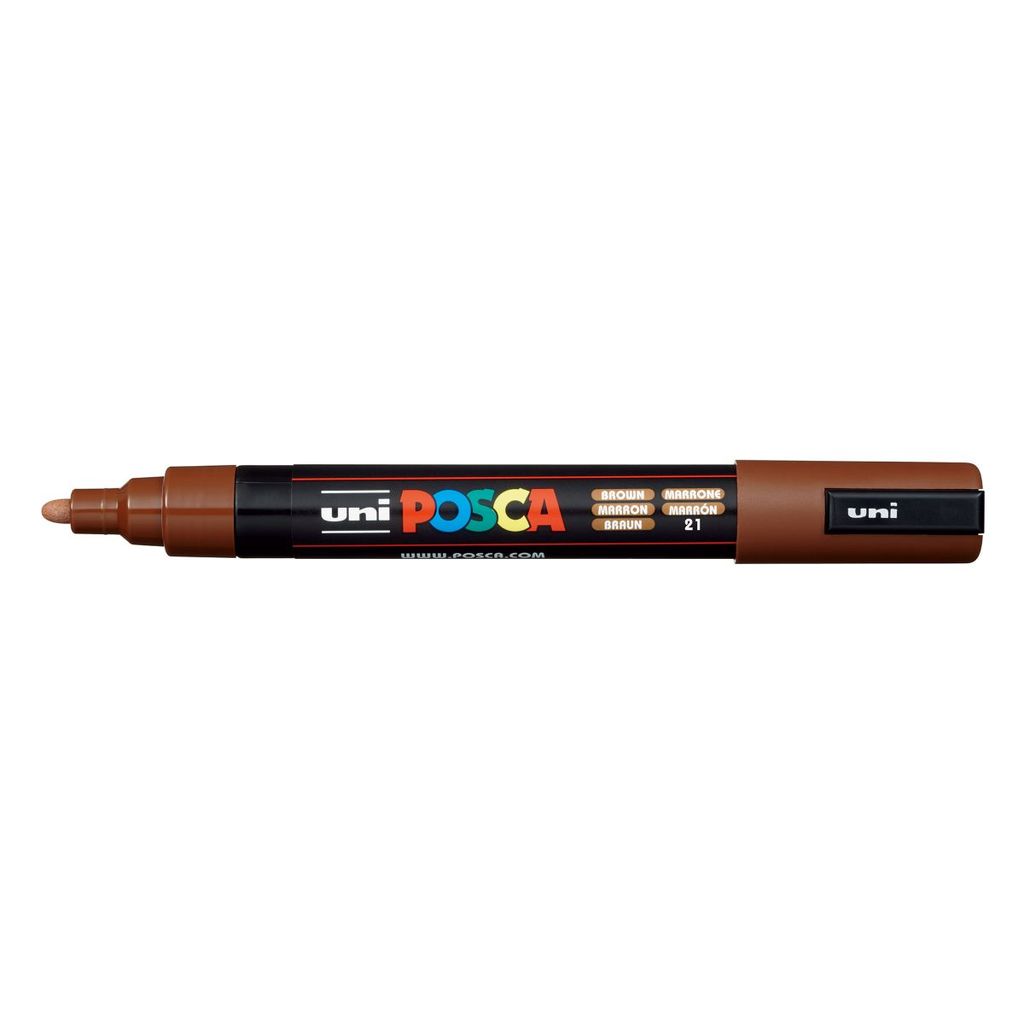 Caneta Posca PC-5M Marrom uni-ball · foto 2