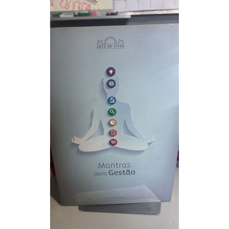 Livro Mantras Para Gesto de Sri Sri Ravi Shankar 8024114