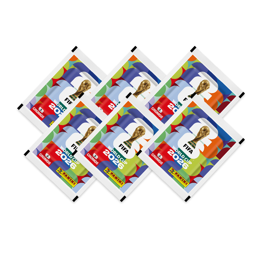 Álbum Capa Dura+12 Envelopes (84 Figurinhas) - Capa Dura Colorida Copa do Mundo 2026-Oficial Panini · foto 2