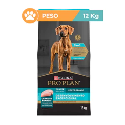 Ração Pro Plan Frango Filhotes Raças Grandes 12kg