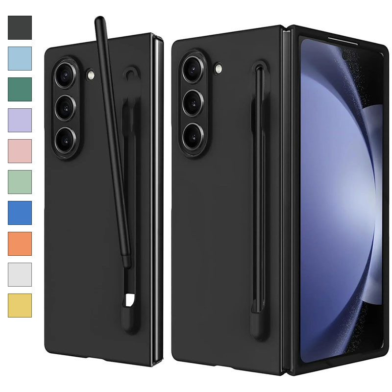 Capa de PC com Sensação de Luxo para Samsung Galaxy Z Fold 7, Z Fold 6, Z Fold 5