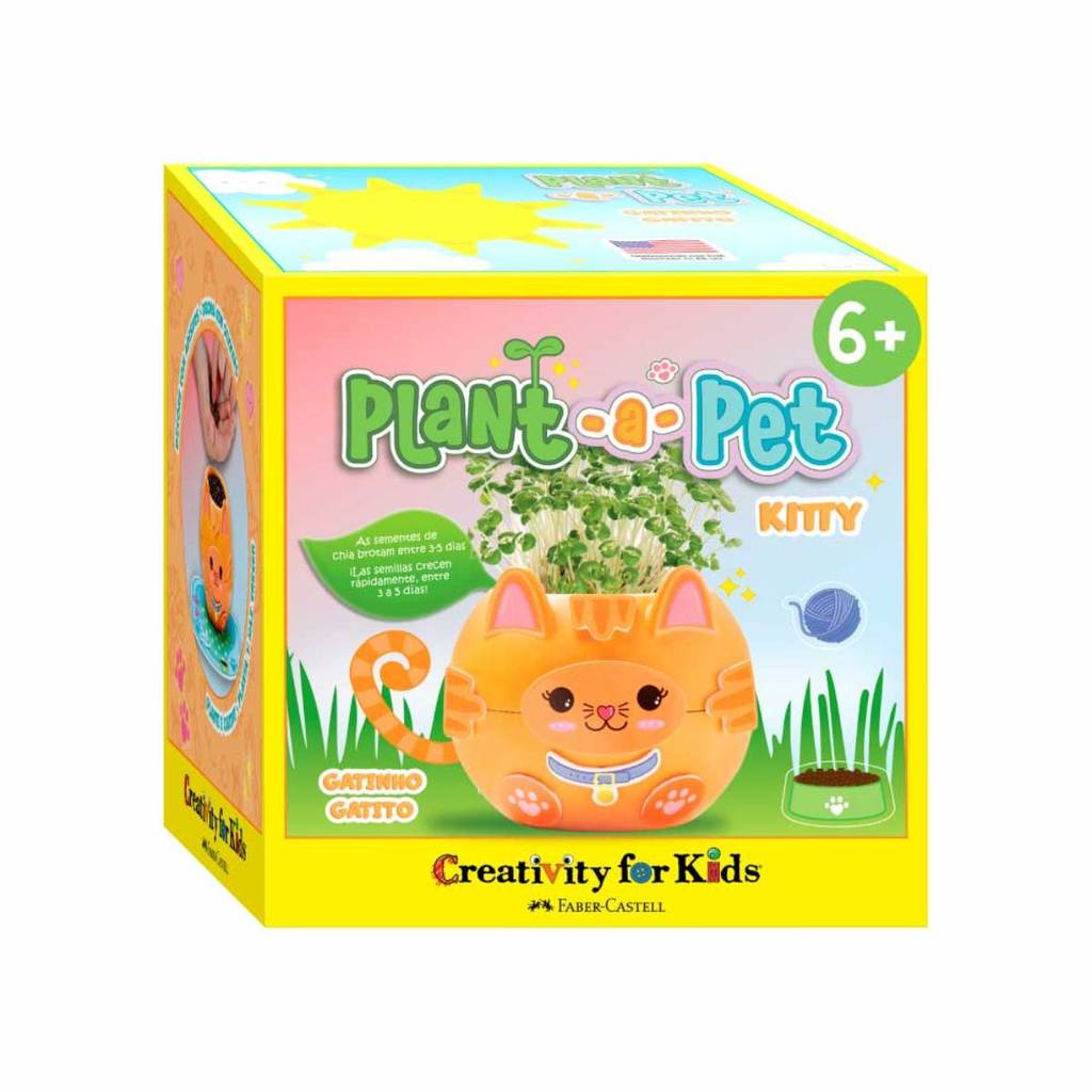 Plant-a-pet Gatinho Creativity for Kids 6439900 Faber-Castell